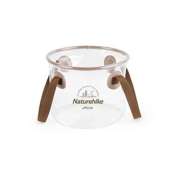 Складной контейнер для воды из ПВХ Naturehike NH20SJ040, 20л, прозрачный Киев