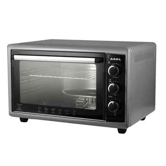 Бытовая электро духовка ASEL AF-50-23 1500 Вт 50 Л, Энергоэффективная мультипечь, Духовка духовой шкаф OF-21 Львов