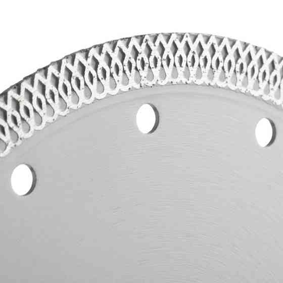 Диск отрезной алмазный, со сплошной кромкой, по керамогранита, 180 мм, 36%, 8600 об/мин INTERTOOL CT-3104 Киев