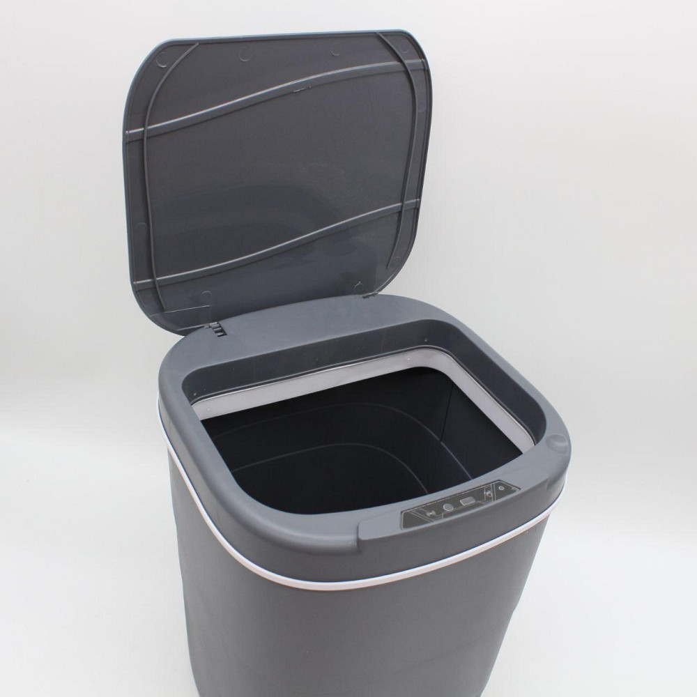 Сенсорне відро для сміття на 13л,Сірий SBR Київ - фото 8