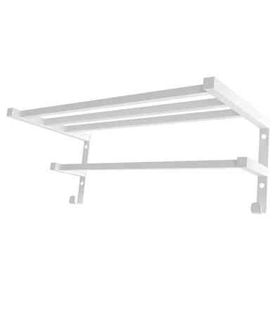 Полиця для рушників настінна профільна HF Sheffield 520x256 white mat Київ