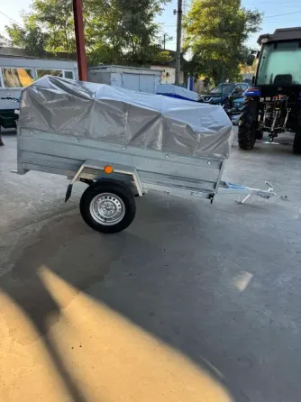 Новий причіп оцинкований "Дніпро-21" 210х130х40 Пятихатки