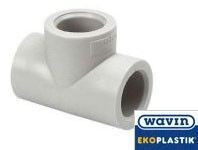 Тройник полипропиленовый переходной d50/40/50 wavin ekoplastik Харьков - изображение 3