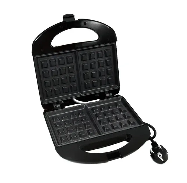 Вафельниця DOMOTEC MS-7705 750Вт квадратна (Чорний) 4115 Одеса - фото 4