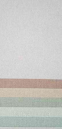 Обои виниловые на флизелине Rasch County Living метровые однотонные матовые под ткань лен сиреневые Киев