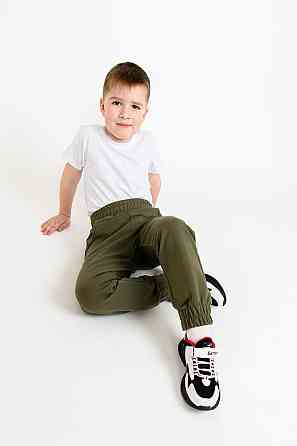 Брюки спортивные детские и подростковые, хаки Крохатушка одяг 164 Киев