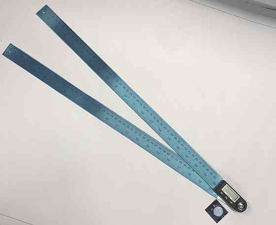 Кутомір для вимірювання кутів цифровий із лінійкою 500 мм PROTESTER 5422-500 Чернігів