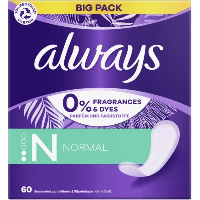 Щоденні прокладки Always Daily Fresh Normal Без запаху 60 шт. (8700216461863) Вінниця - фото 2