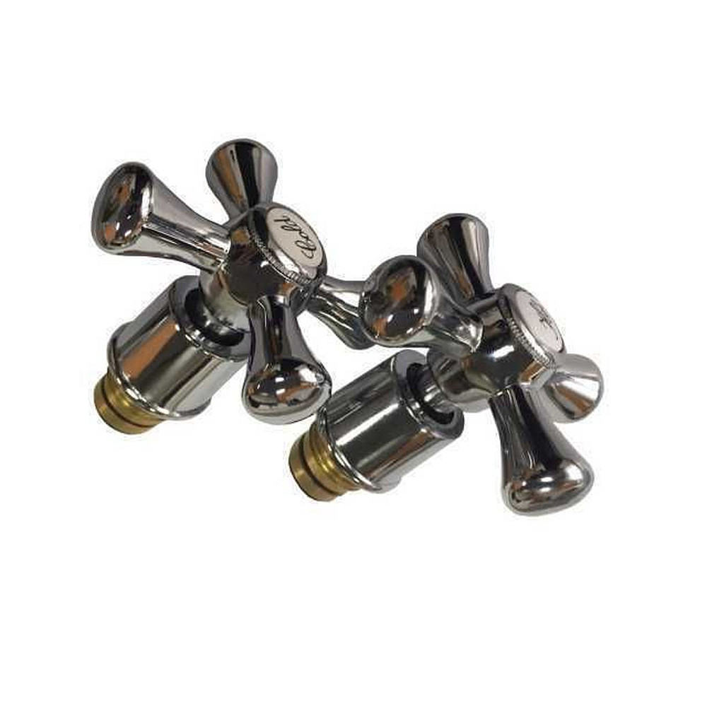 Рукоятка + Кран-букса Globus Lux CRUIZE GBC-03S-MEC (2шт) Луцьк - фото 1