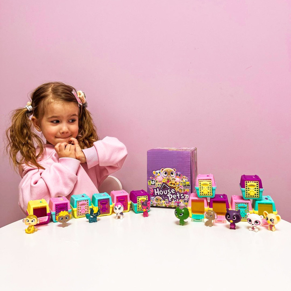 Колекційна фігурка-сюрприз Мій улюбленець House Pets 1065 з перенесенням Вінниця - фото 6