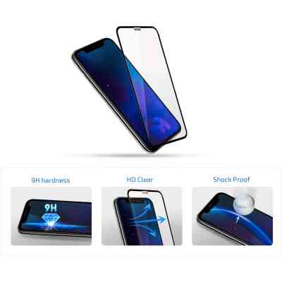 Стекло защитное 2E Samsung Galaxy A25 5G (A256) 2.5D FCFG black (2E-G-A25-SMFCFG-BB) Винница