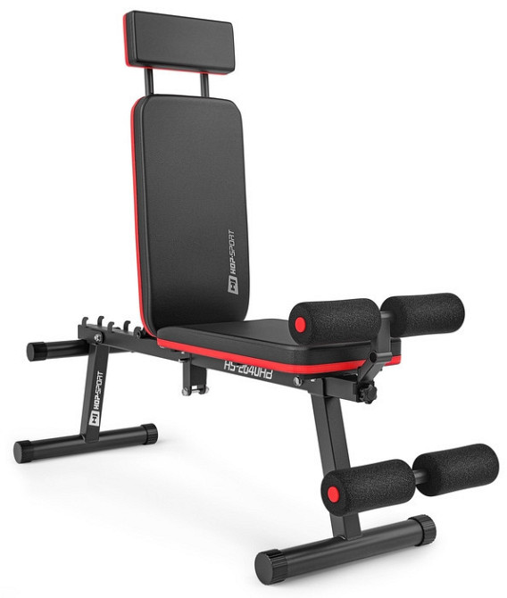 Лавка для жиму регульована Hop Sport 2040HB складна Київ - фото 1