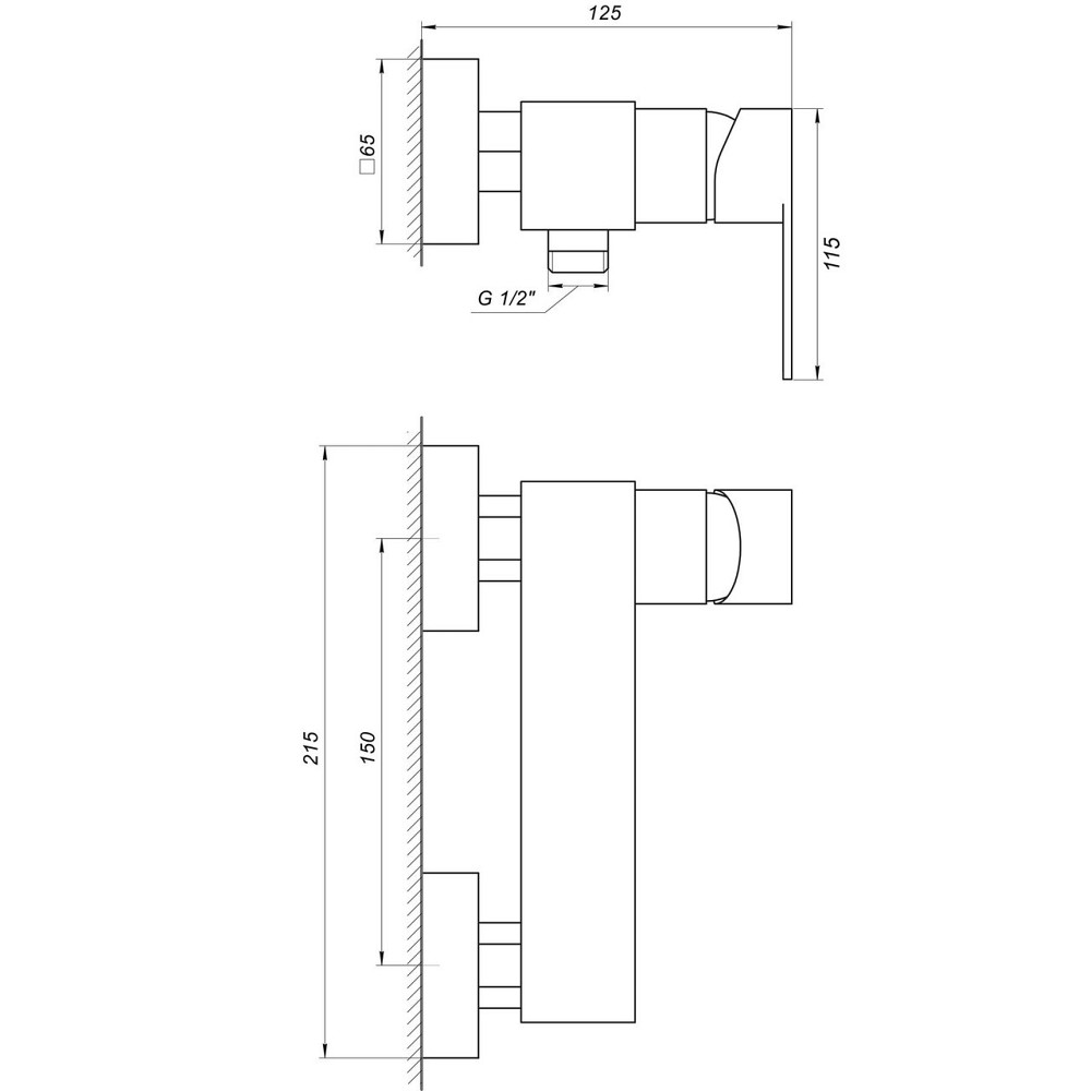 Смеситель для душа TOPAZ ODISS TO 08718-H52-BB (000032248) Киев - изображение 7