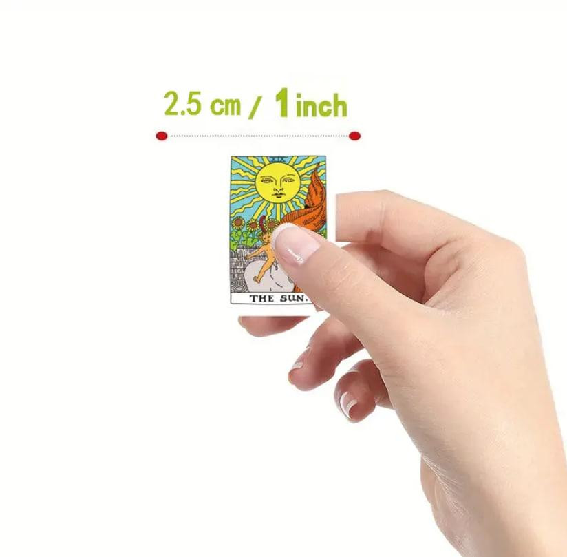 Наклейка карты Таро, водонепроницаемые наклейки для бутылки с водой, компьютера, ноутбука, набор 500 Киев - изображение 2