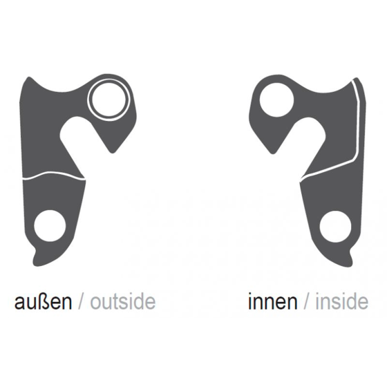 Крюк на раму Ghost GRH-10, черный Київ