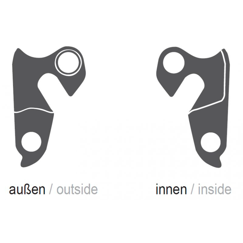 Крюк на раму Ghost GRH-10, черный Київ - фото 1