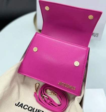 Сумка жіноча через плече Jacquemus (Рожевий) Вінниця