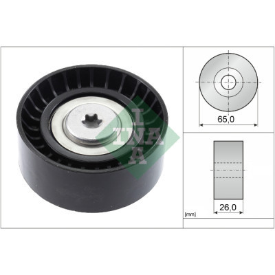 Ролик натягувача ременя INA 532 0748 10 Вінниця - фото 1