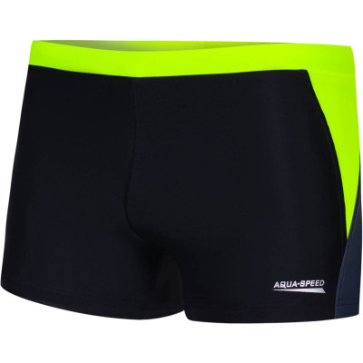 Плавки Aqua Speed Dario 346-138 чорний, флуоресцентний жовтий 2XL (5908217662484) Винница - изображение 1