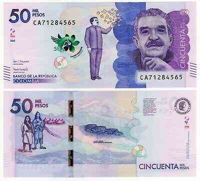 Колумбія / Colombia 50000 pesos 2019 Pick 462f UNC Полтава