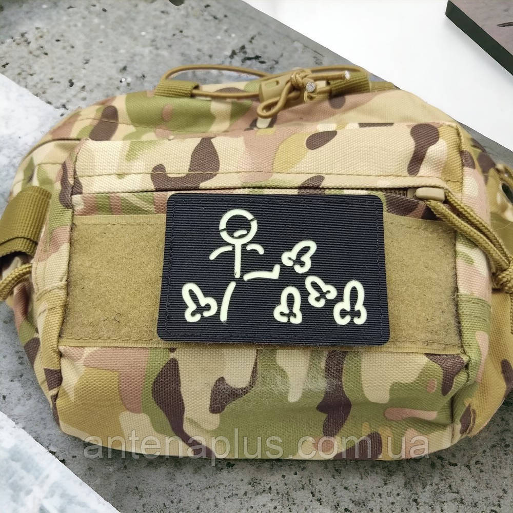 Пінатель Laser Cut чорний патч / шеврон Київ - фото 3