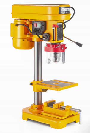 Свердлильний верстат з індукційним колонним столом 1700Вт + регульовані тисці Majster Polska (Польща) Київ