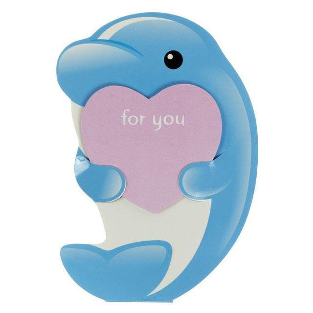 Блокнот дитячий 78x116mm, 60g, 40 л, Морський + сердце з липким шаром 20л./24/, шт Киев - изображение 1