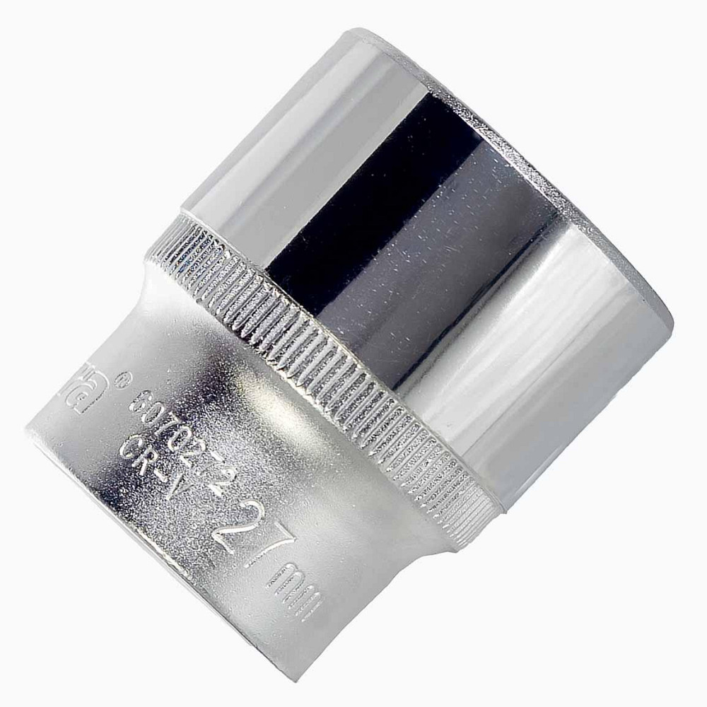 Насадка шестигранна коротка 1/2" 27мм CrV ULTRA (6070272) Рівне - фото 6