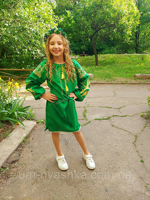 Дитяча вишита сукня з ластівками 104-152 Кривий Ріг - фото 10