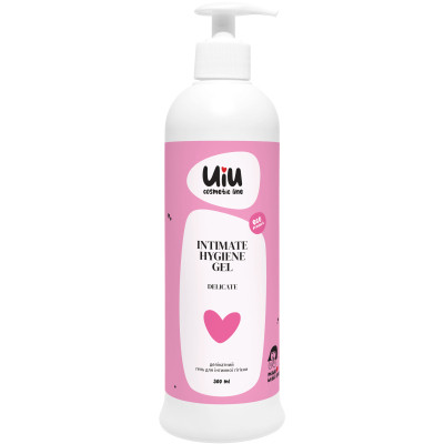 Гель для интимной гигиены UIU Деликатный 300 мл (4820152332912) Винница - изображение 1