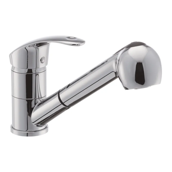 Кухонный смеситель Haiba Mars 014 с выдвижной лейкой HB0266 Харьков