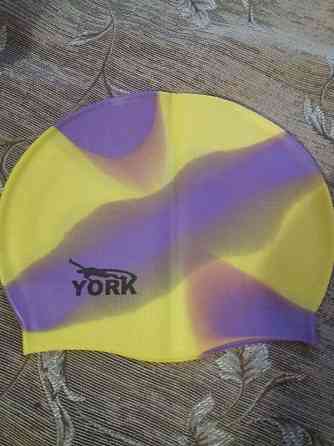 Шапочка для басейну силіконова one size фіолетово-жовтий Київ