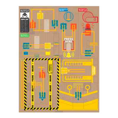 Набор для экспериментов 4М Бумажные схемы Свет и звук (00-03429) Винница