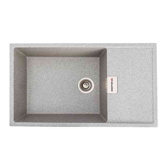 VALESO Гранітна мийка для кухні VALESO DIAMOND 8650 матова Сіра Київ