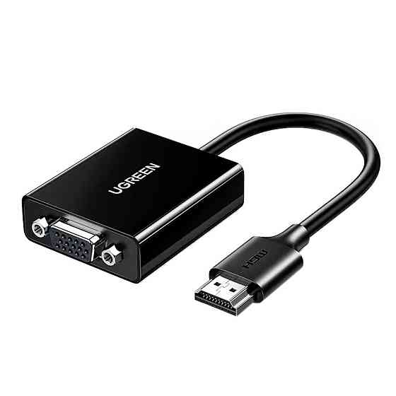 Перехідник UGREEN CM611 HDMI to VGA Adapter(UGR-90813) (UGR-90813) Киев