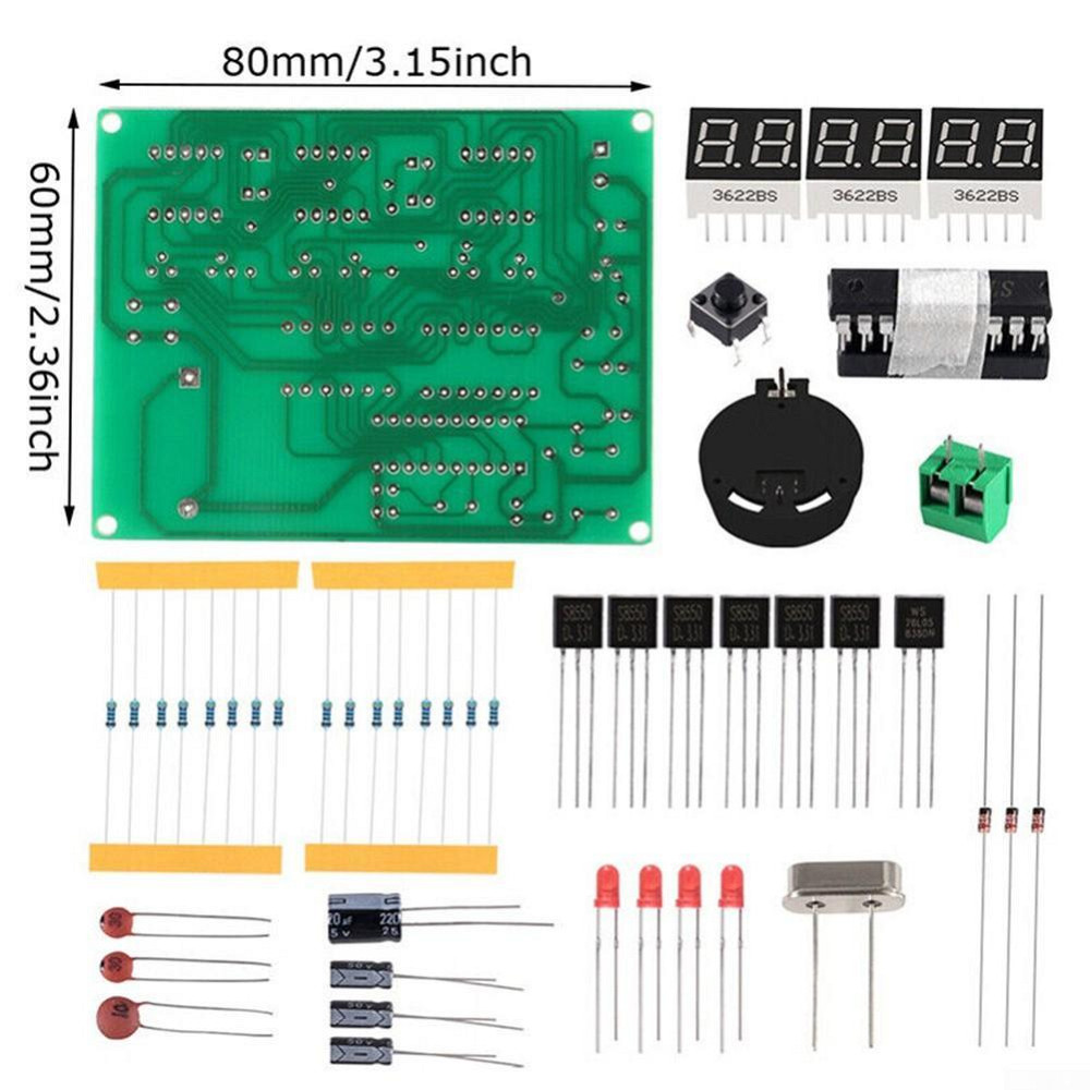 Конструктор электронных часов DIY на 4 разряда Киев - изображение 7