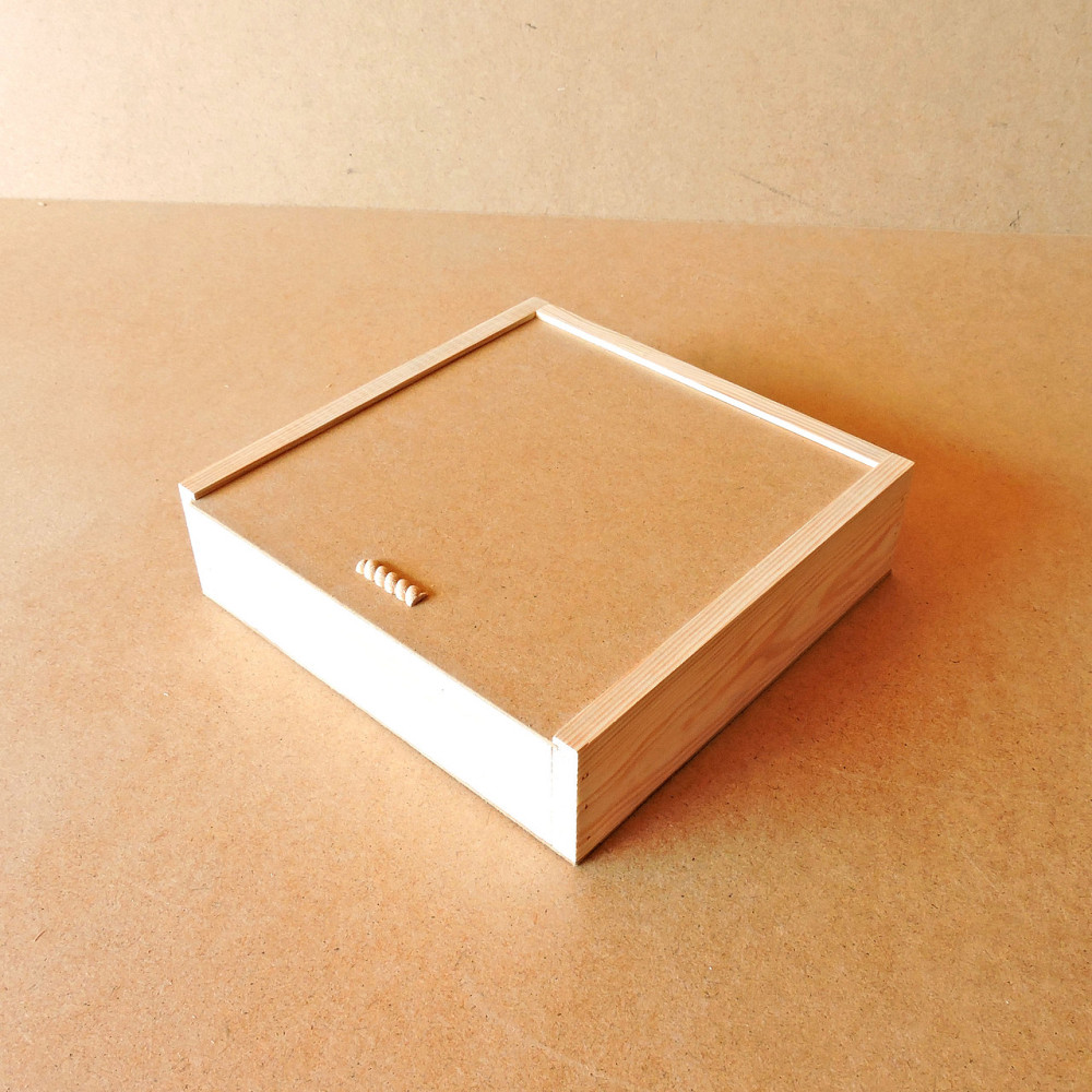 Пенал дерев'яний "Гіацинт" 30х30х8см Миколаїв - фото 1