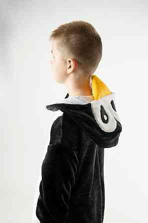 Дитяча піжама-кигурумі Пінгвін, велсофт,топ Київ