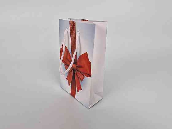 Пакет паперовий подарунковий малий 11/18/5 (арт М079) (12 шт.) Харків