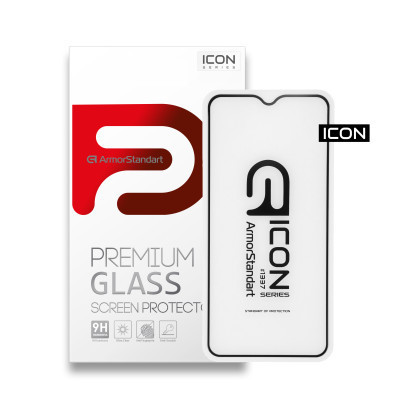 Скло захисне Armorstandart Vivo Y11 Black (ARM55990-GIC-BK) Вінниця - фото 1