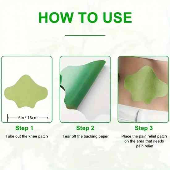 Пластырь для снятия боли в спине обезболивающий pain Relief neck Patches 10шт Винница