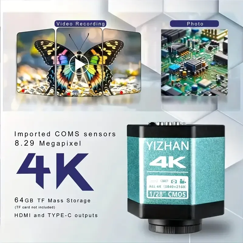 Цифровой видеомикроскоп Eakins 48Мп с подсветкой и пультом Киев - изображение 8