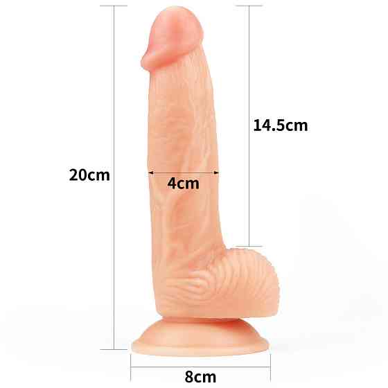 Фалоімітатор - The Ultra Soft Dude 8" Sex Aura Київ