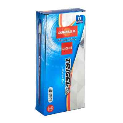 Ручка гелева Unimax Trigel, синя (UX-130-02) Вінниця