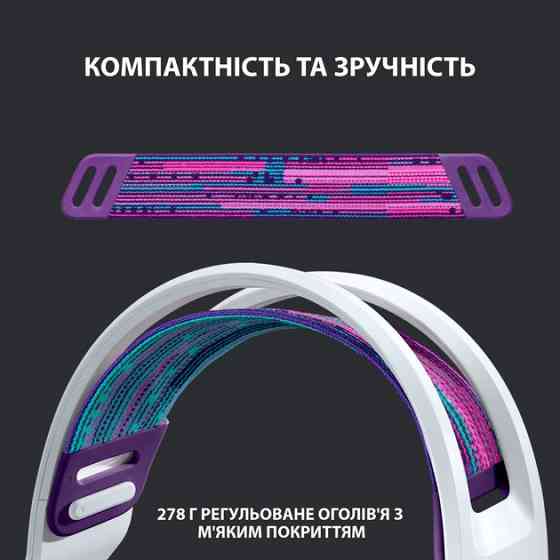 Гарнітура Logitech G733 White (981-000883) Білий Харьков