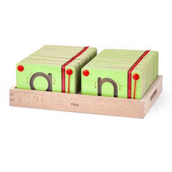 Набор для обучения Viga Toys Учимся писать английские малые буквы (50338) Харьков