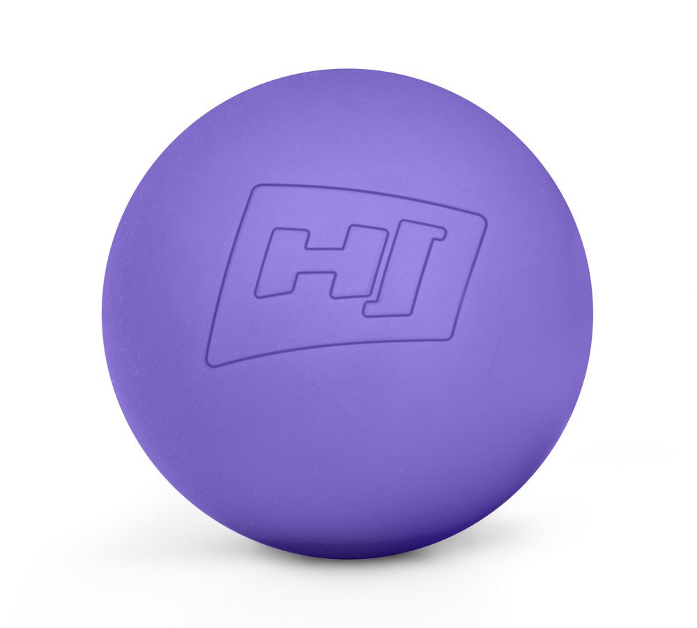 Силиконовый массажный мяч 63 мм Hop-Sport HS-S063MB фиолетовый Киев - изображение 1