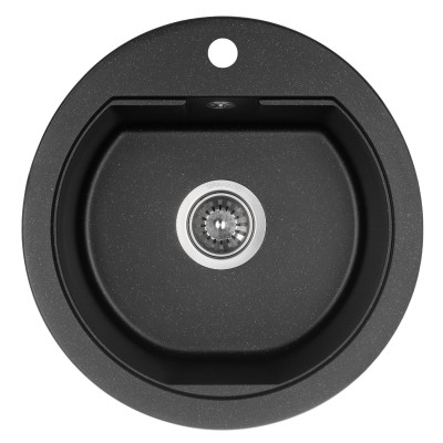 Мийка кухонна GRANADO LUGO black shine (gr2801) Вінниця - фото 1