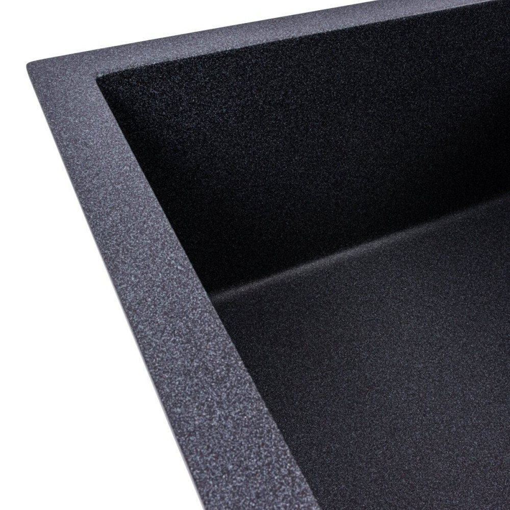 Гранітна мийка VALESO MAGNUM 7950 матова Карбон Коломия - фото 4