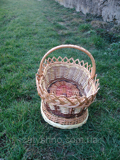 Кошик прямокутний плетений Київ - фото 3